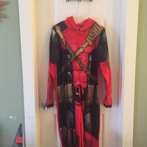 *3 FOR 25!* Deadpool onesie